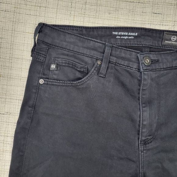 AG Adriano Goldschmeid The Stevie Slim Straight Ankle Size 27 - Picture 3 of 6